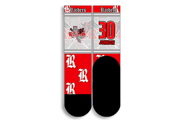 Raiders Baseball Socks