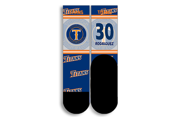 Titans Baseball Socks