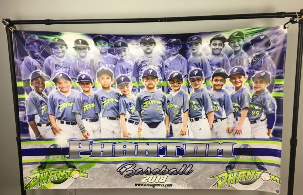 custom baseball team banners